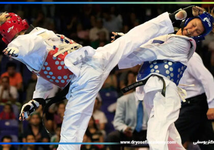 طراحی تمرین تکواندو