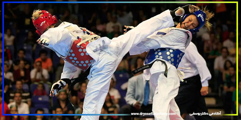 طراحی تمرین تکواندو