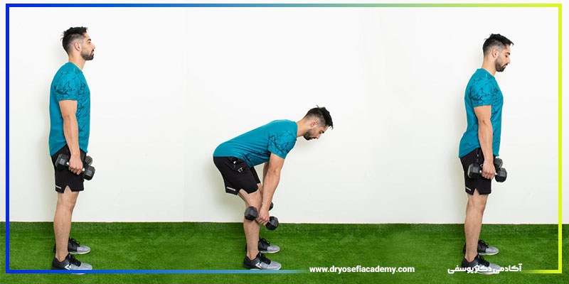 تمرین ددلیفت رومانیایی