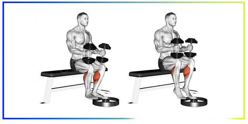 طرز صحیح ساق پا نشسته دستگاه