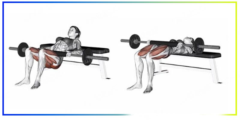 طرز صحیح انجام هیپ تراست با هالتر